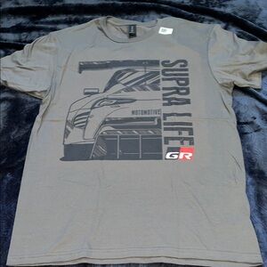 Gray Supra Life Men's T-Shirt (Men’s M)